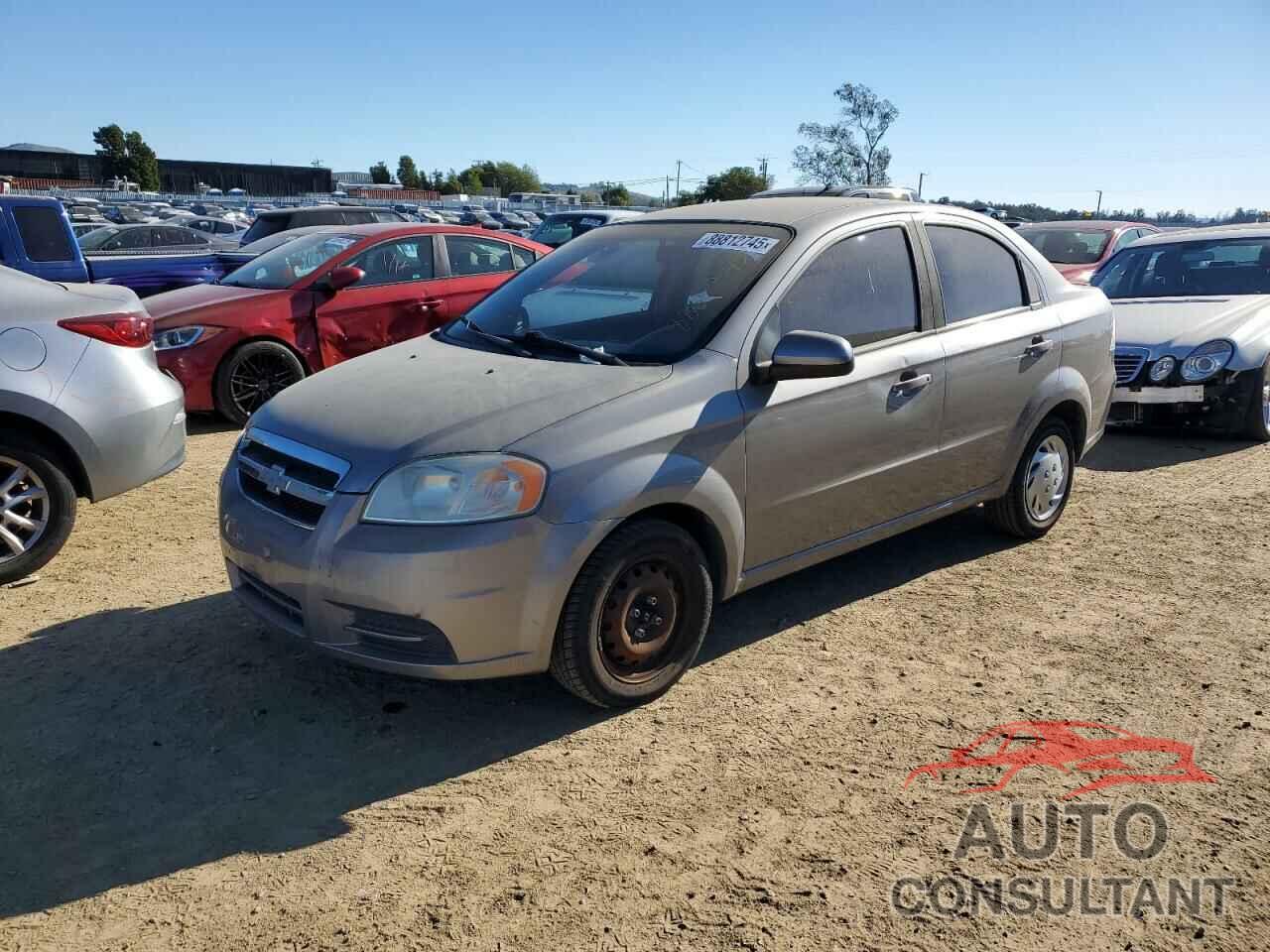 CHEVROLET AVEO 2010 - KL1TD5DE9AB046749
