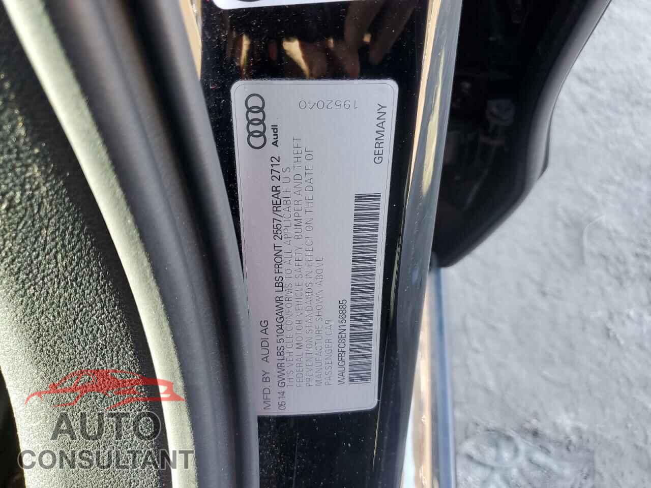 AUDI A6 2014 - WAUGFBFC8EN156885