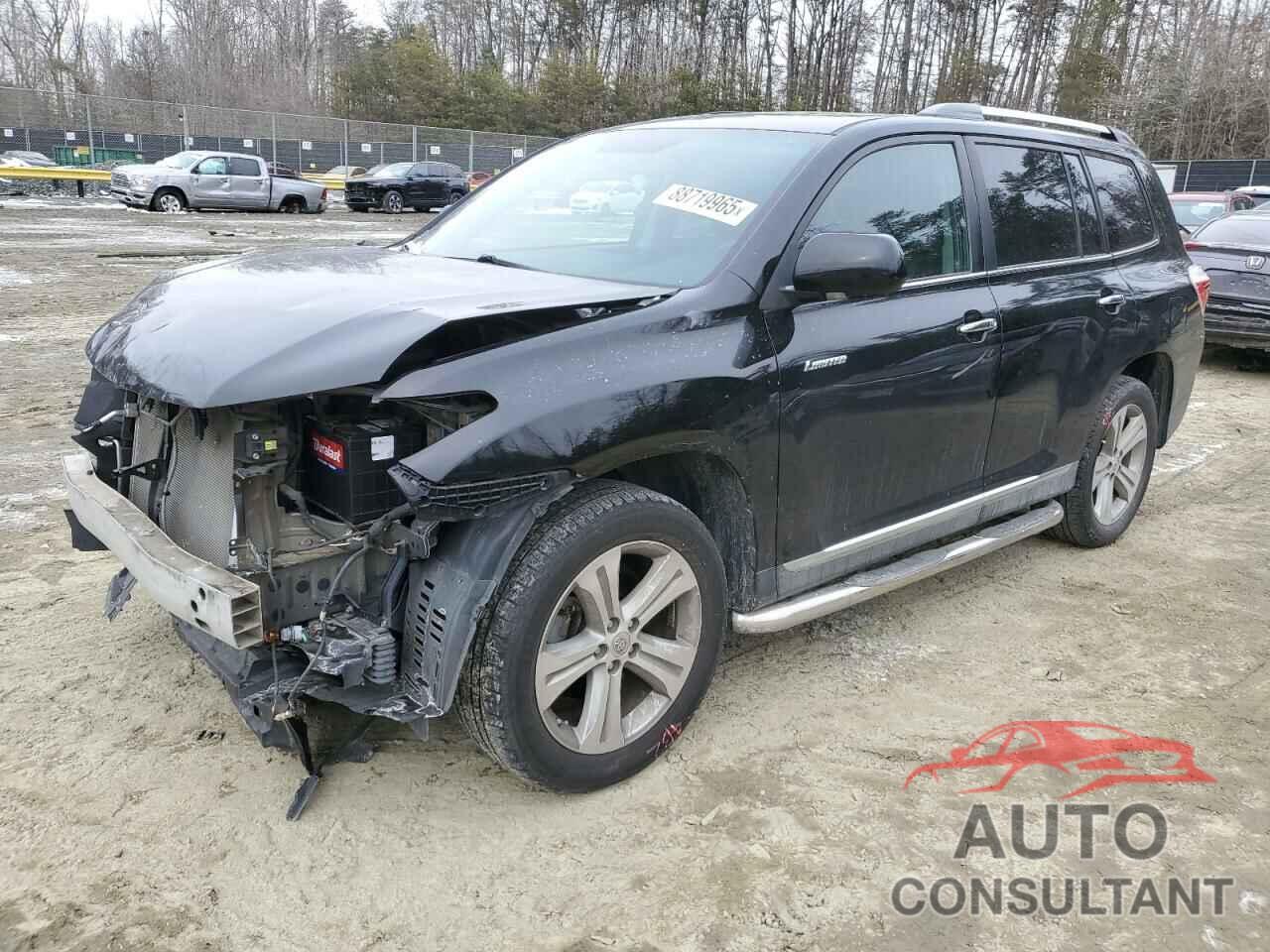 TOYOTA HIGHLANDER 2012 - 5TDDK3EHXCS130039