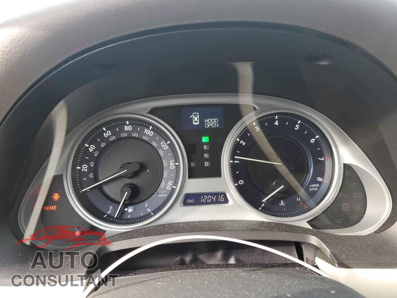 LEXUS IS 2012 - JTHCF5C25C5057533