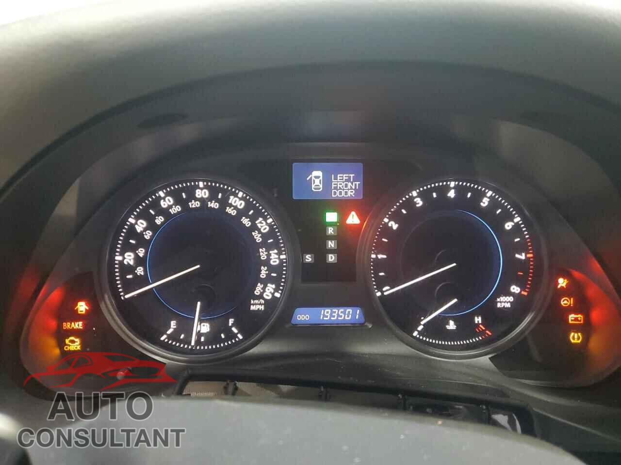 LEXUS IS 2010 - JTHCF5C25A5038039