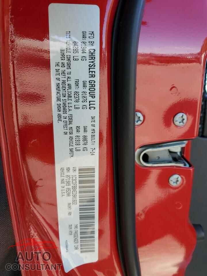DODGE DART 2014 - 1C3CDFBBXED901822