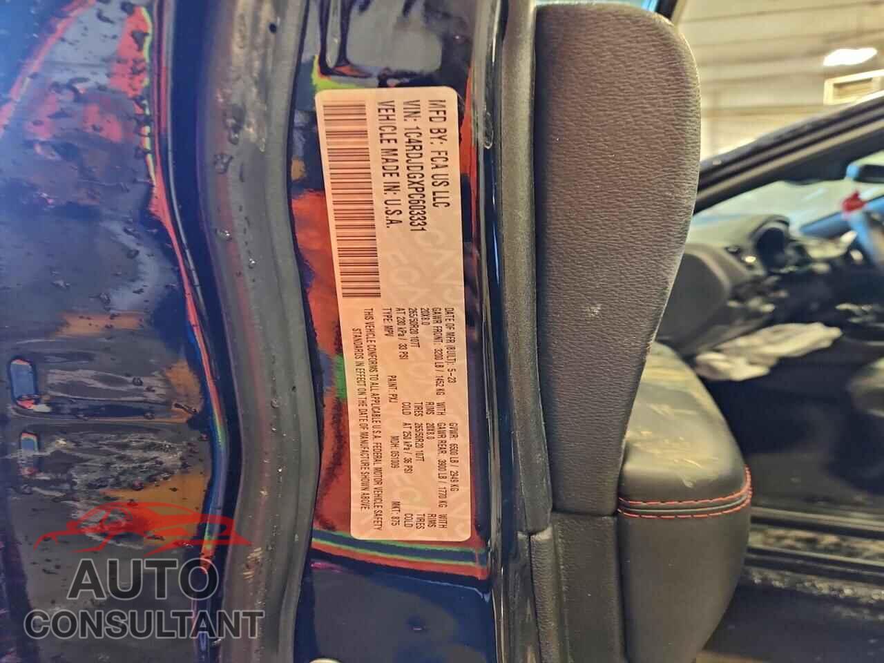DODGE DURANGO 2023 - 1C4RDJDGXPC603331