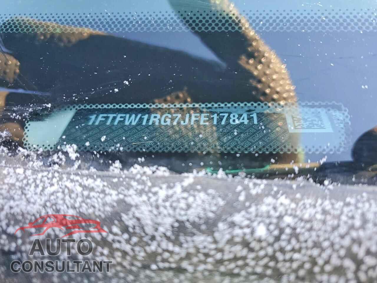 FORD F150 2018 - 1FTFW1RG7JFE17841