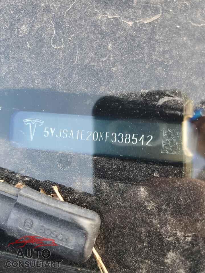 TESLA MODEL S 2019 - 5YJSA1E20KF338542