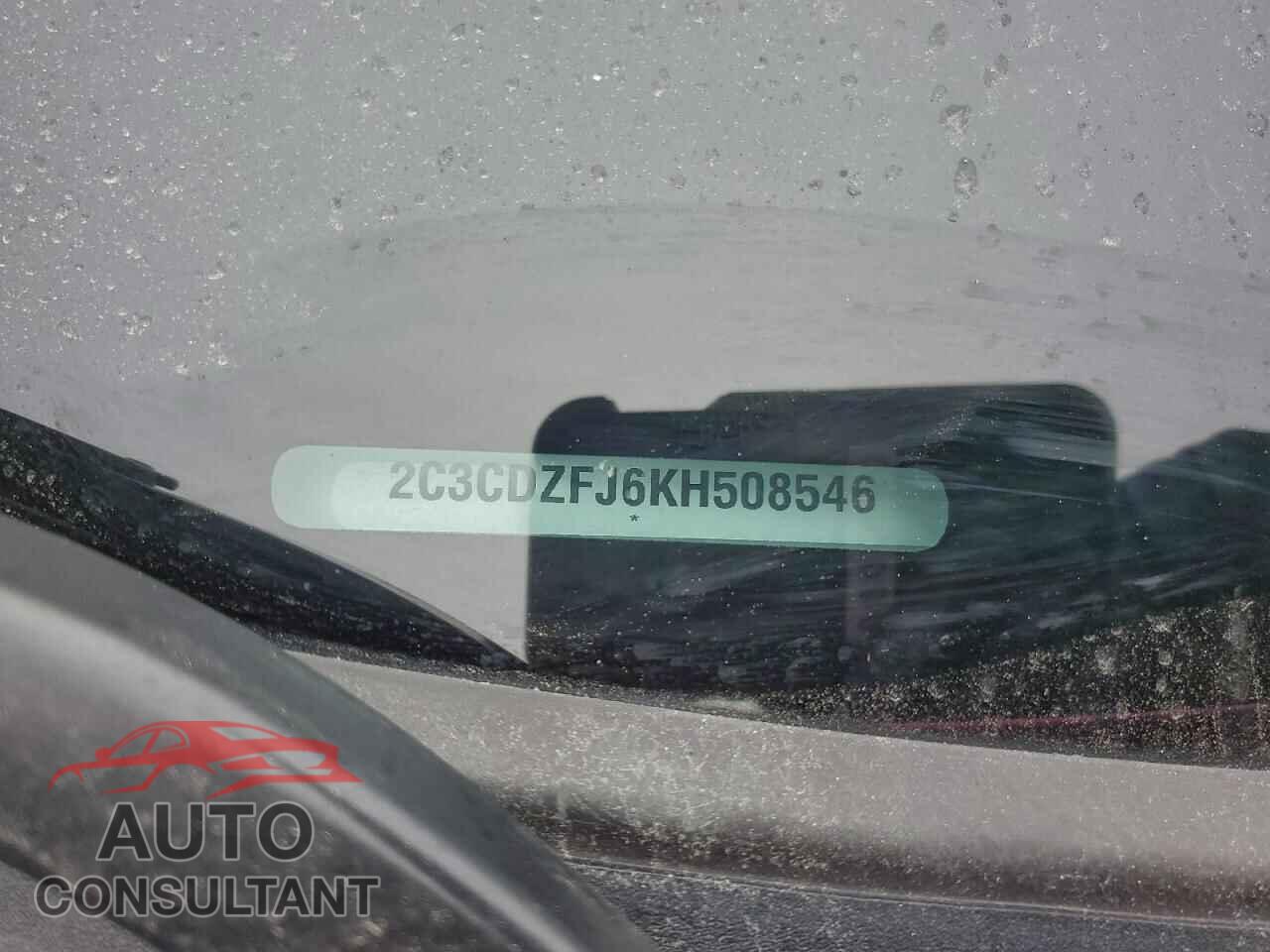 DODGE CHALLENGER 2019 - 2C3CDZFJ6KH508546