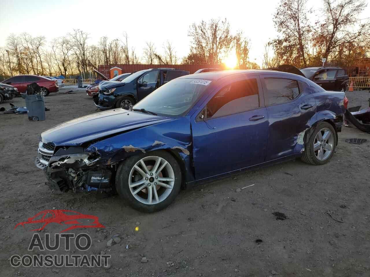 DODGE AVENGER 2013 - 1C3CDZAB6DN653869