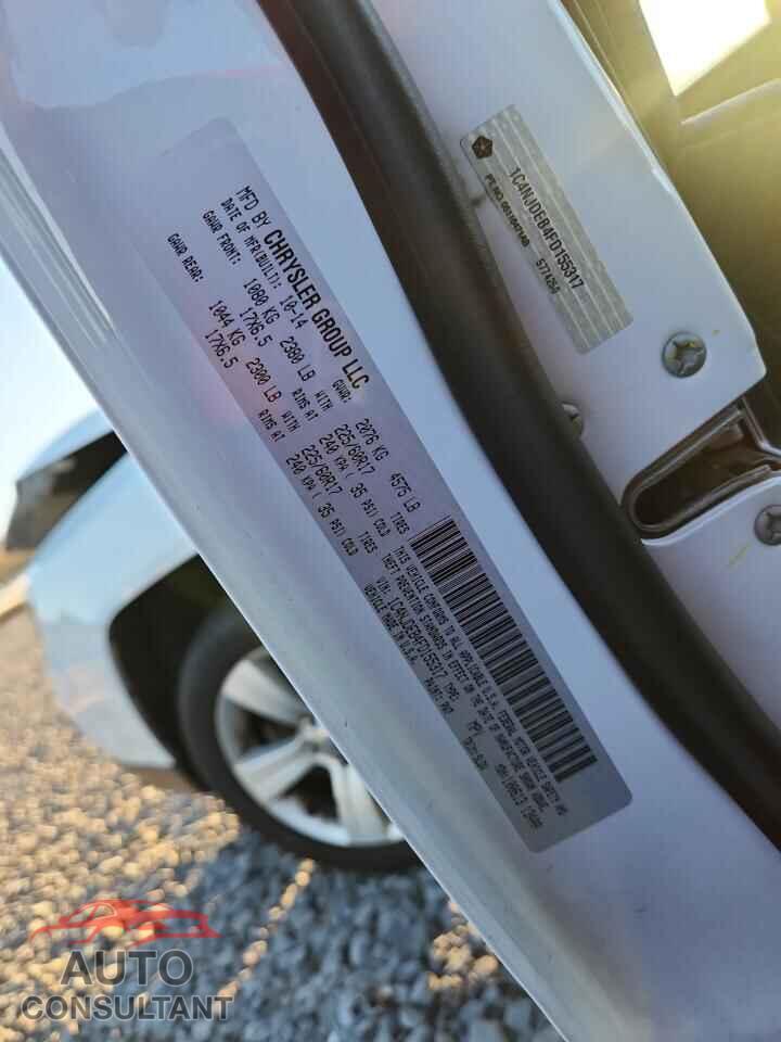 JEEP COMPASS 2015 - 1C4NJDEB4FD155317