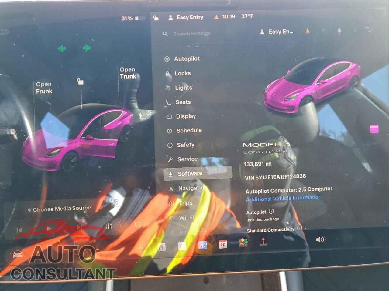 TESLA MODEL 3 2018 - 5YJ3E1EA1JF124836