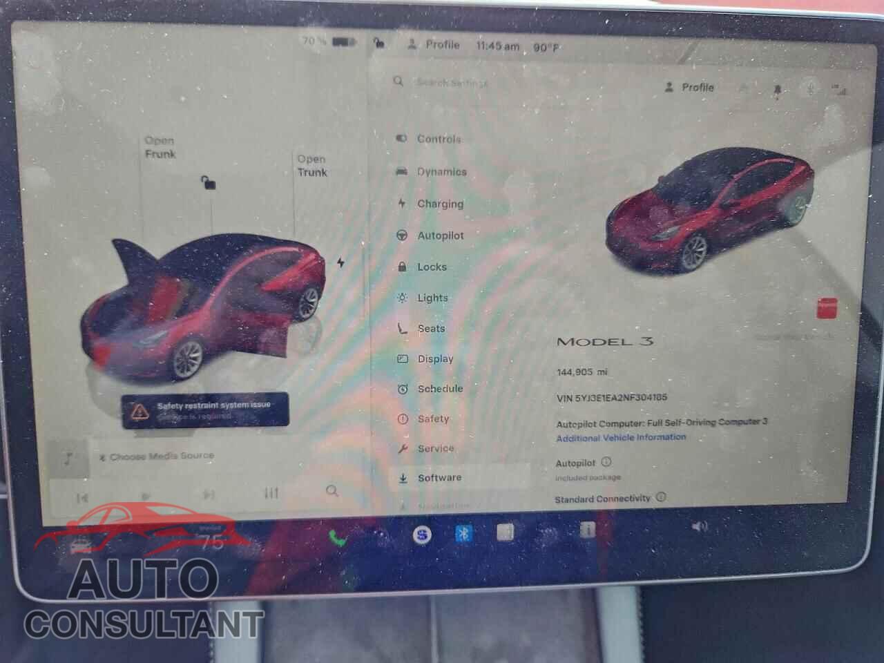 TESLA MODEL 3 2022 - 5YJ3E1EA2NF304185
