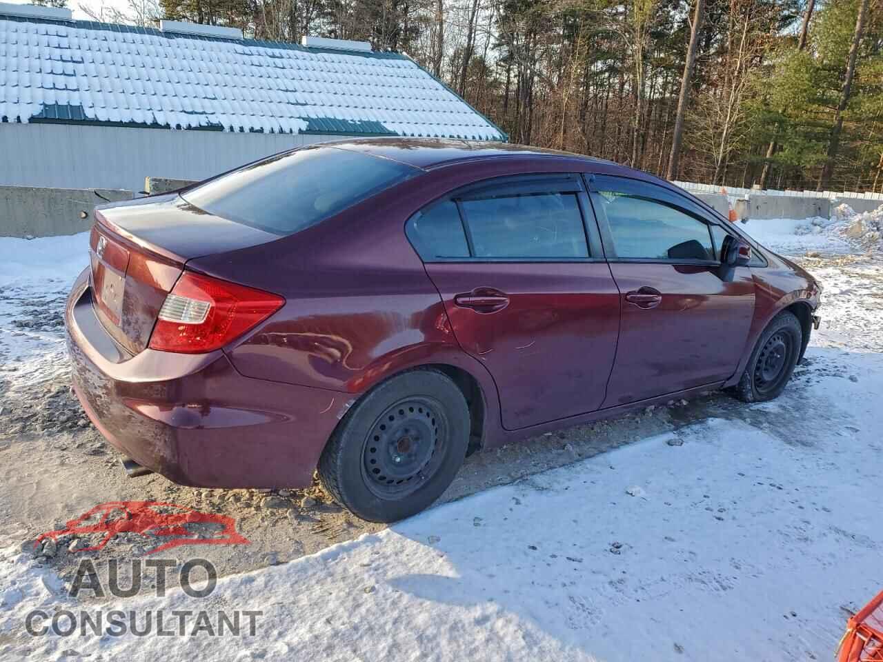 HONDA CIVIC 2012 - 2HGFB2F5XCH554795