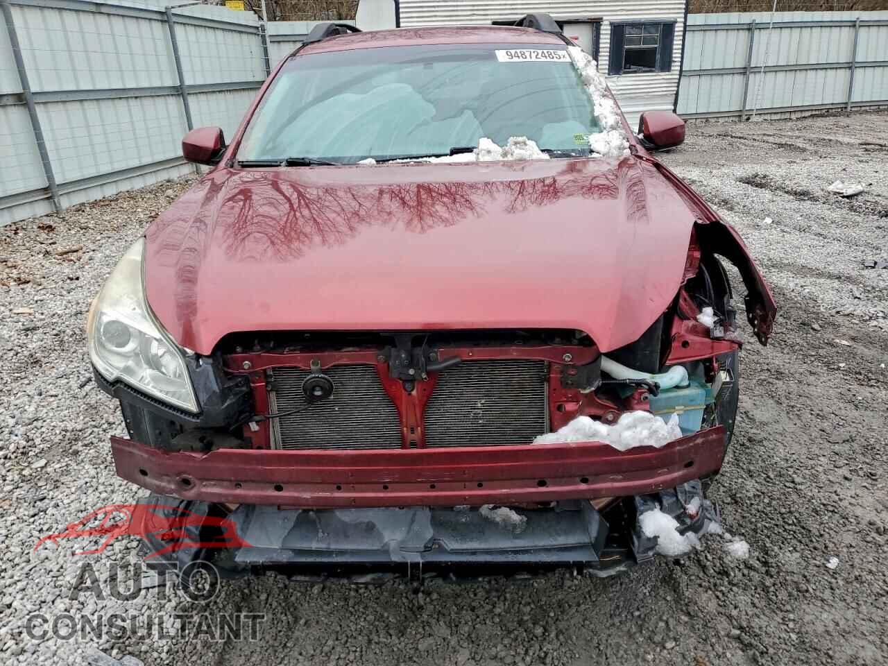 SUBARU OUTBACK 2014 - 4S4BRBCC0E3219350