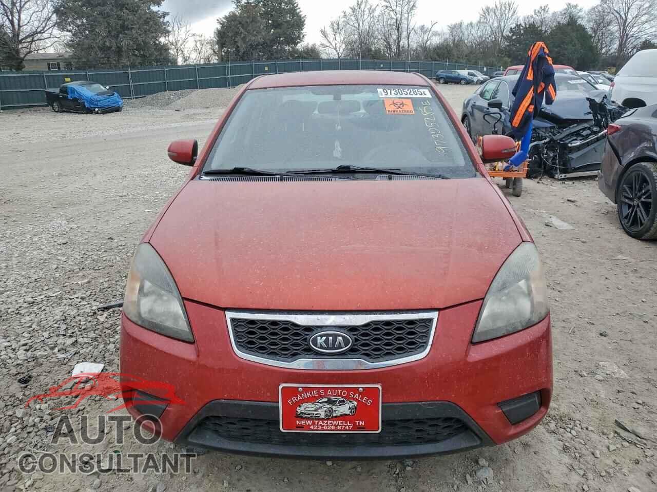 KIA RIO 2011 - KNADH4A33B6750421
