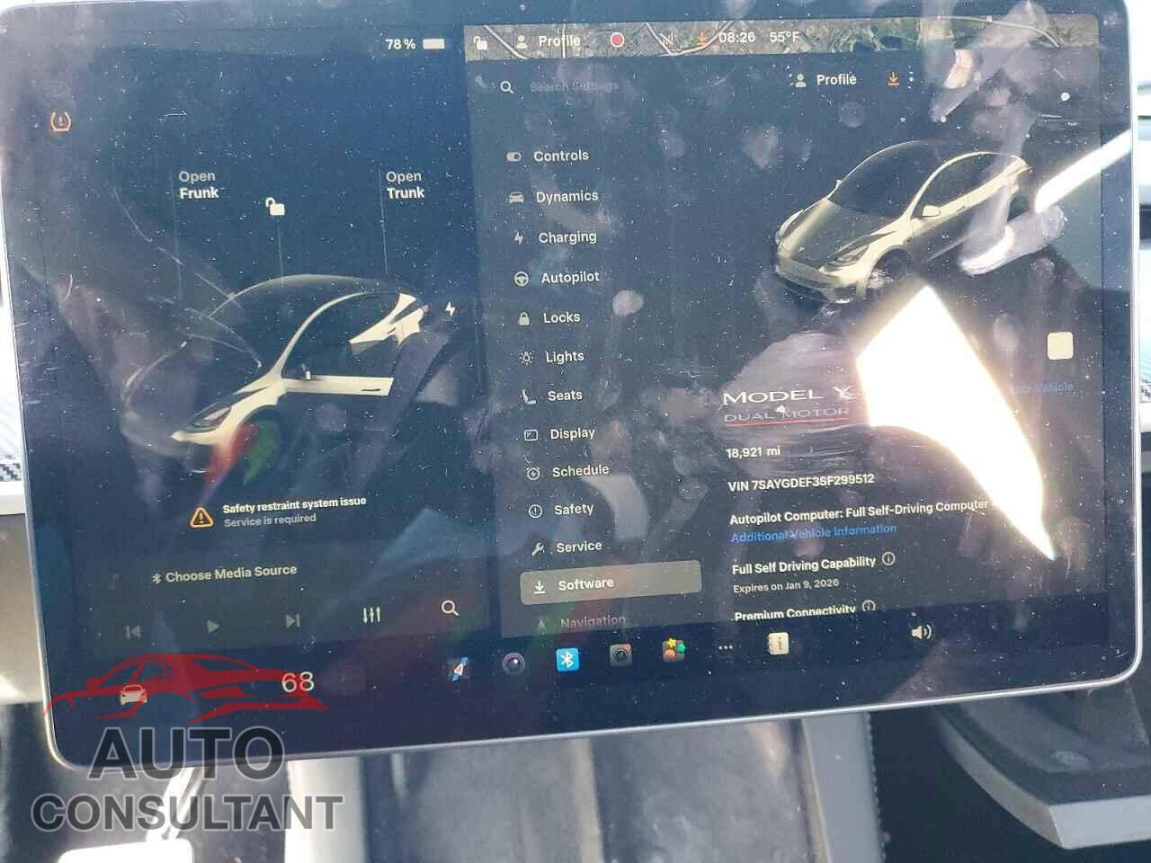 TESLA MODEL Y 2025 - 7SAYGDEF3SF299512