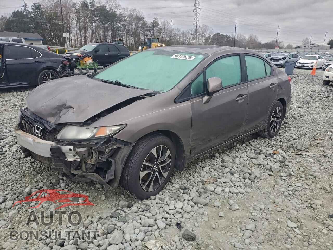 HONDA CIVIC 2013 - 19XFB2F83DE059361