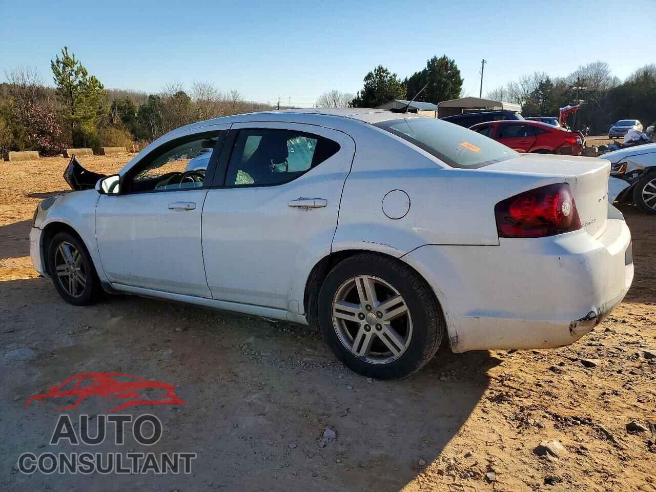 DODGE AVENGER 2012 - 1C3CDZCB4CN242482
