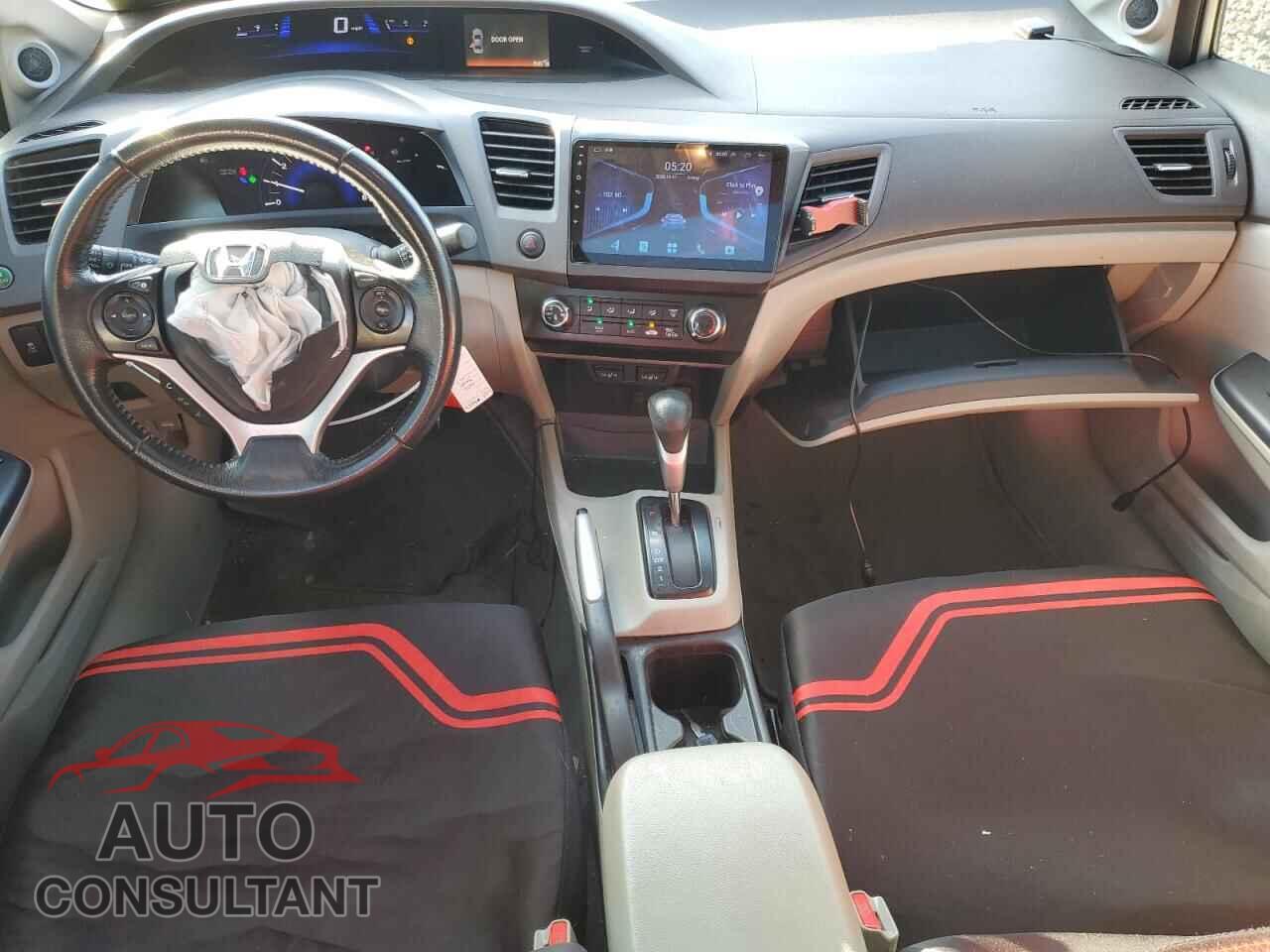 HONDA CIVIC 2012 - 19XFB2F9XCE003327