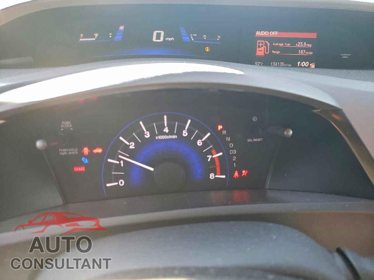 HONDA CIVIC 2012 - 2HGFB2F86CH301256