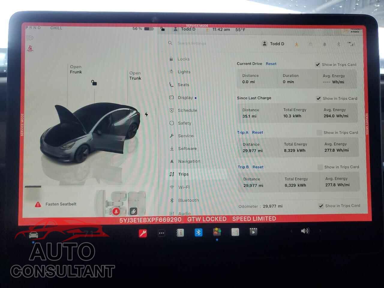 TESLA MODEL 3 2023 - 5YJ3E1EBXPF669290