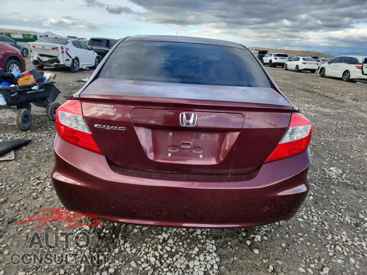 HONDA CIVIC 2012 - 2HGFB2F8XCH507003