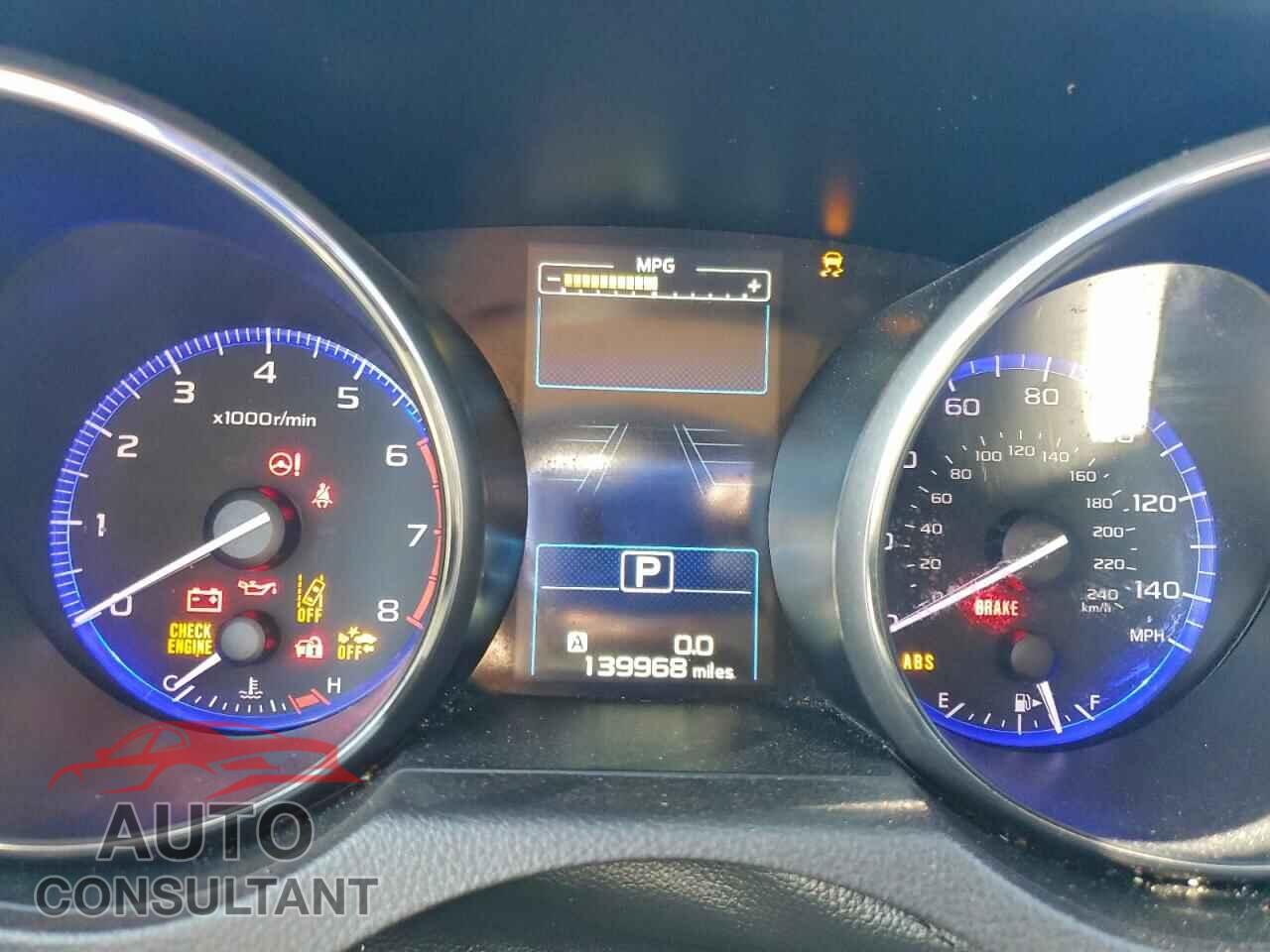 SUBARU OUTBACK 2017 - 4S4BSAFC7H3310808