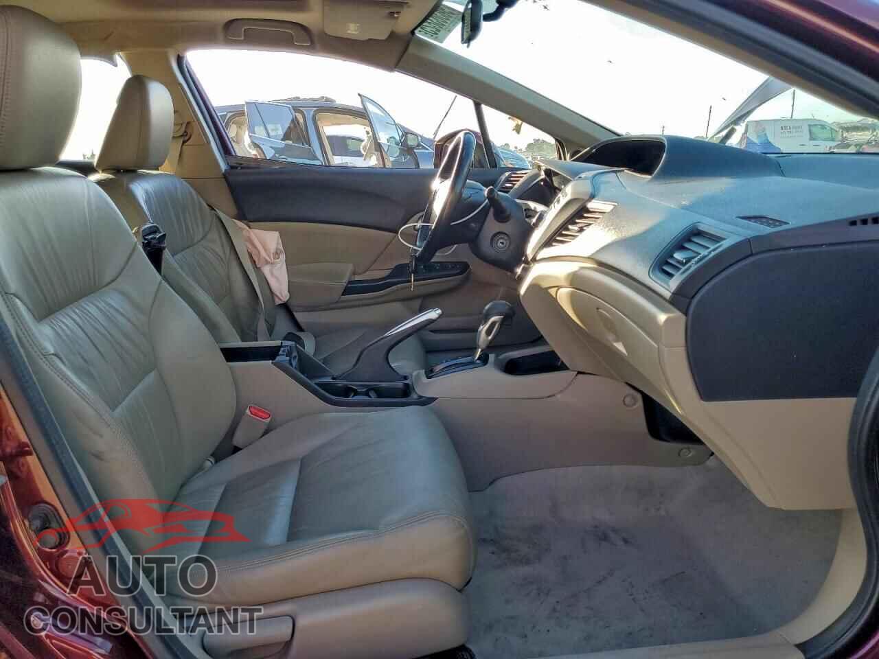 HONDA CIVIC 2012 - 19XFB2F98CE348324