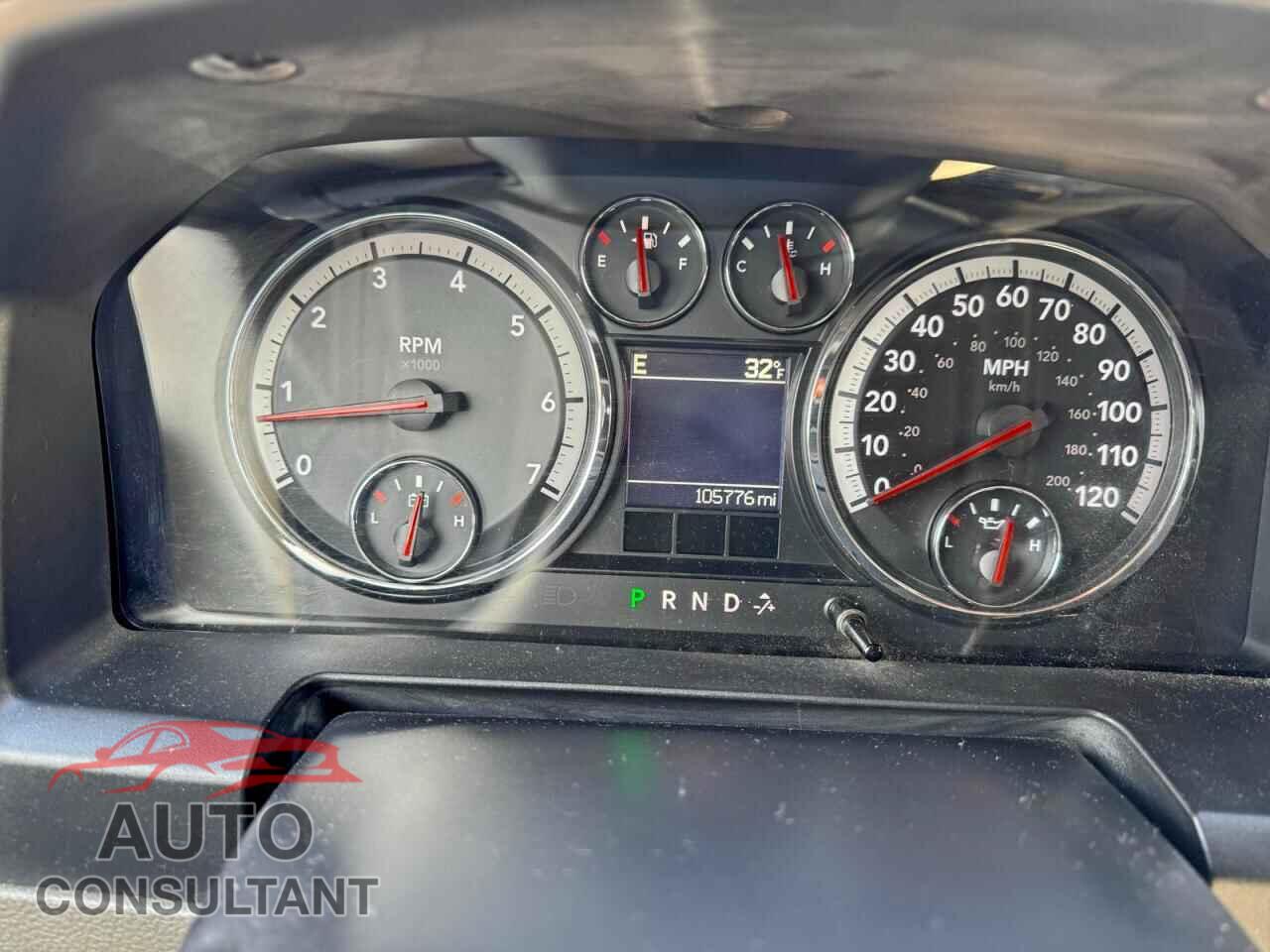 DODGE RAM 1500 2012 - 1C6RD7GT7CS195907