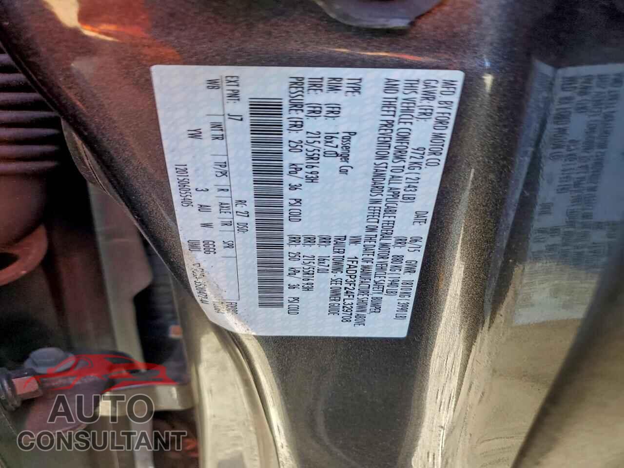 FORD FOCUS 2015 - 1FADP3F24FL329708