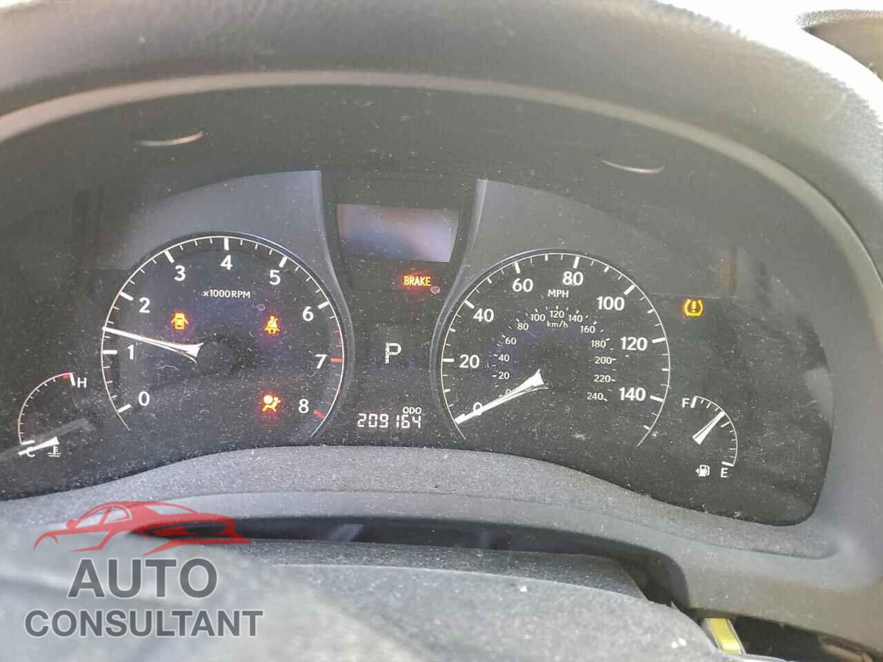 LEXUS RX350 2010 - 2T2BK1BA8AC025763