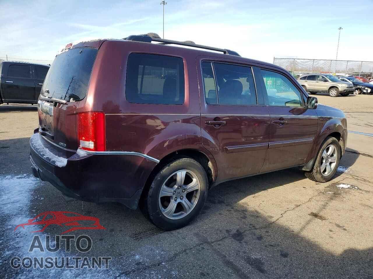 HONDA PILOT 2012 - 5FNYF3H69CB012438