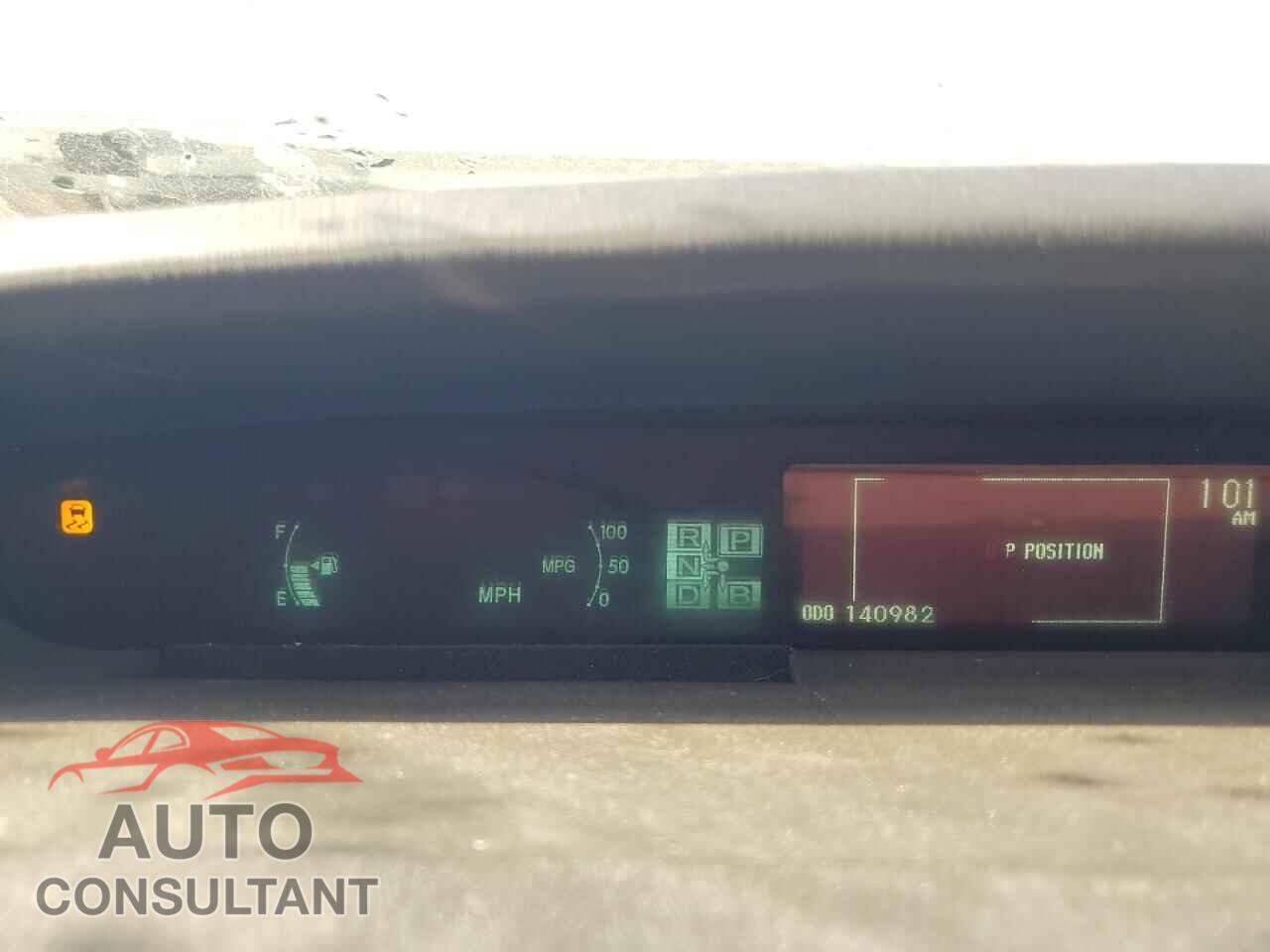 TOYOTA PRIUS 2011 - JTDKN3DU3B0321347