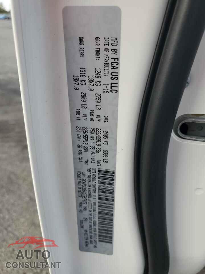 DODGE JOURNEY 2019 - 3C4PDCBB4KT687072