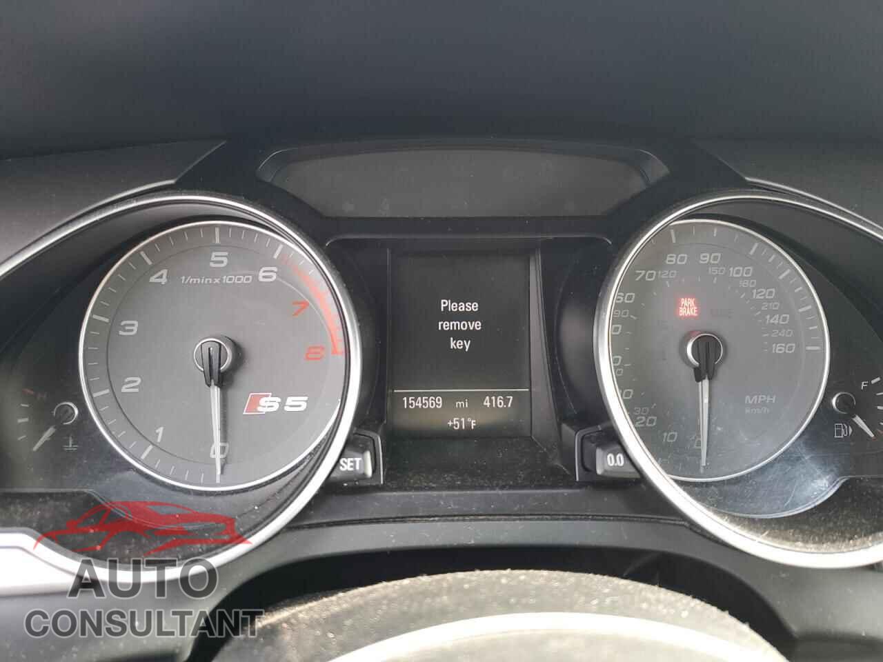 AUDI S5/RS5 2013 - WAUCGAFR5DA028250