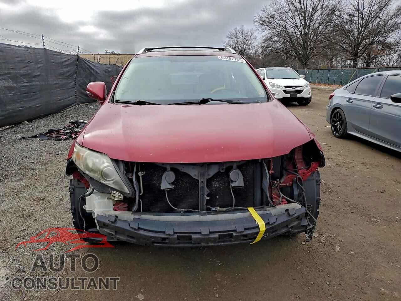 LEXUS RX350 2011 - 2T2BK1BA5BC090880