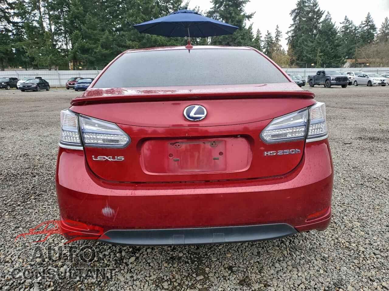 LEXUS HS 2010 - JTHBB1BA8A2015543