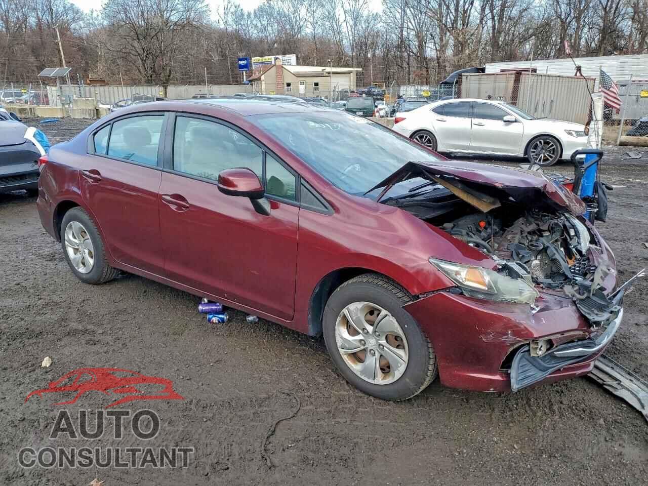 HONDA CIVIC 2013 - 2HGFB2F53DH570841
