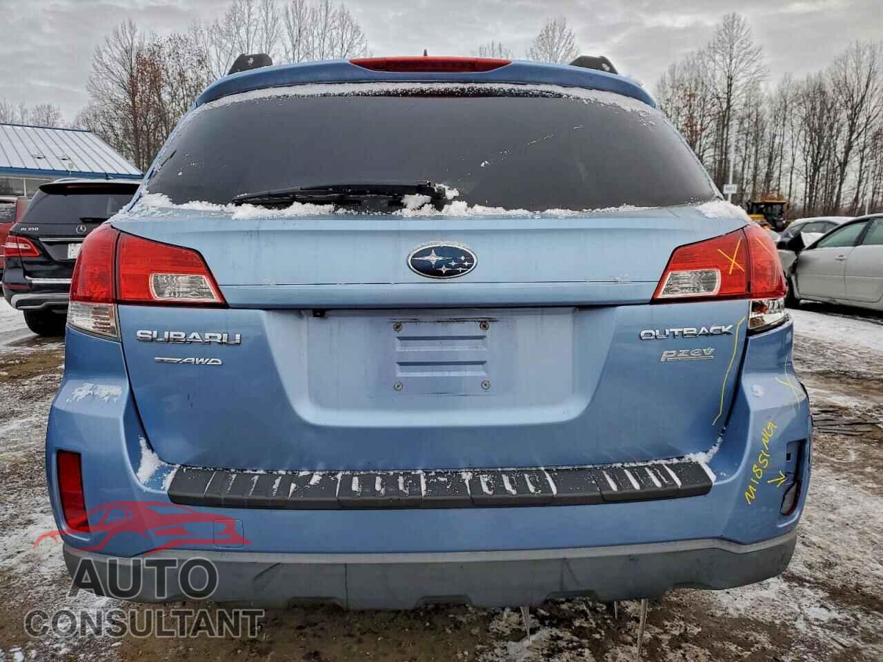 SUBARU OUTBACK 2011 - 4S4BRBLC9B3353608
