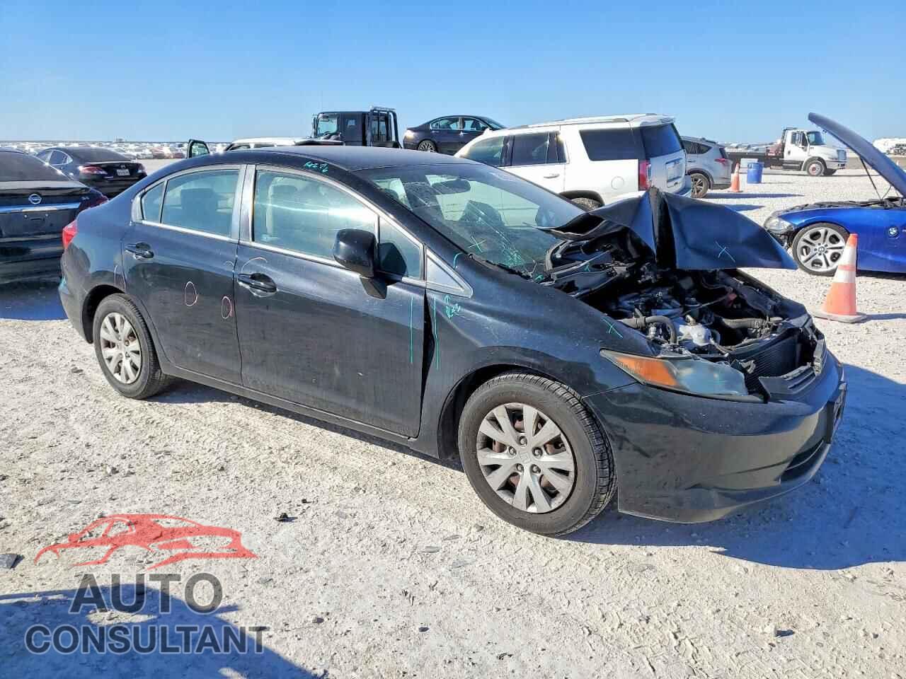 HONDA CIVIC 2012 - 19XFB2F57CE321418