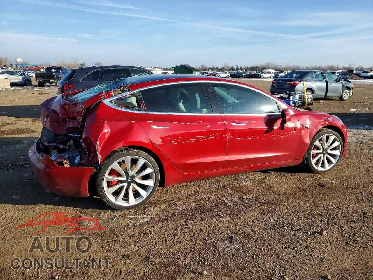 TESLA MODEL 3 2019 - 5YJ3E1EB3KF393527