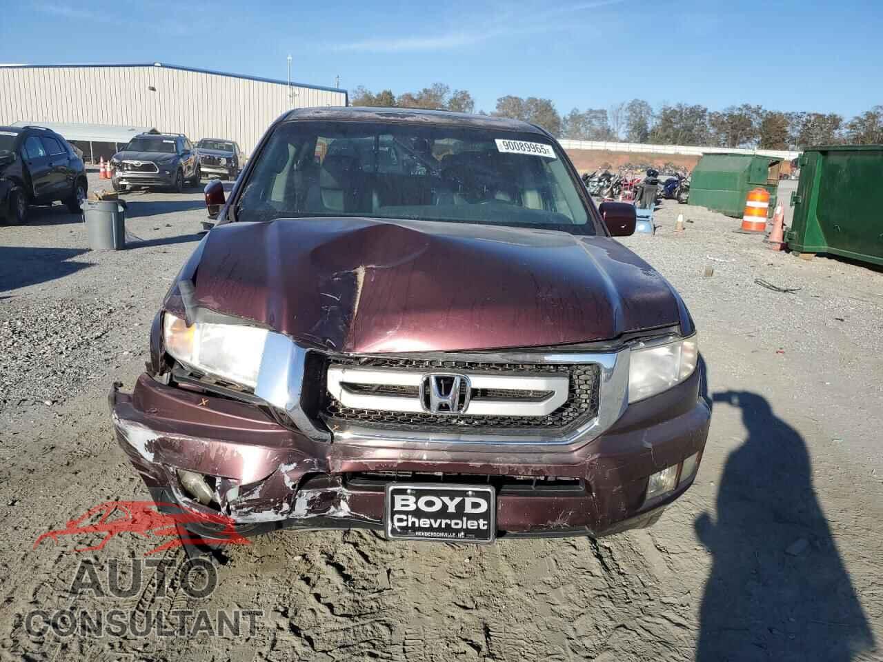 HONDA RIDGELINE 2011 - 5FPYK1F51BB006679