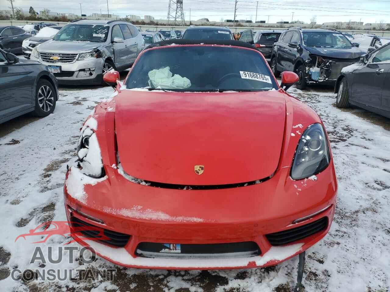 PORSCHE BOXSTER 2017 - WP0CA2A81HS220810