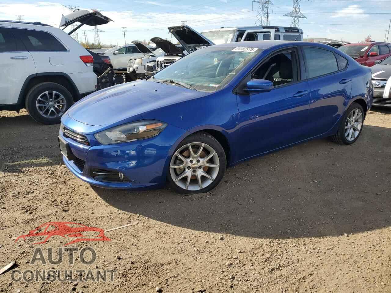 DODGE DART 2013 - 1C3CDFBA8DD305582