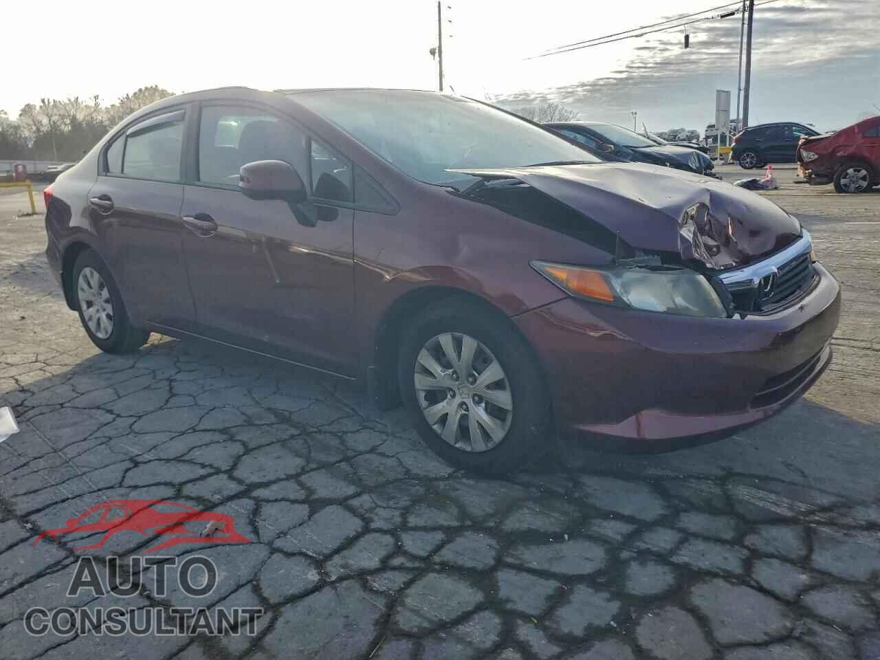 HONDA CIVIC 2012 - 19XFB2F59CE066299
