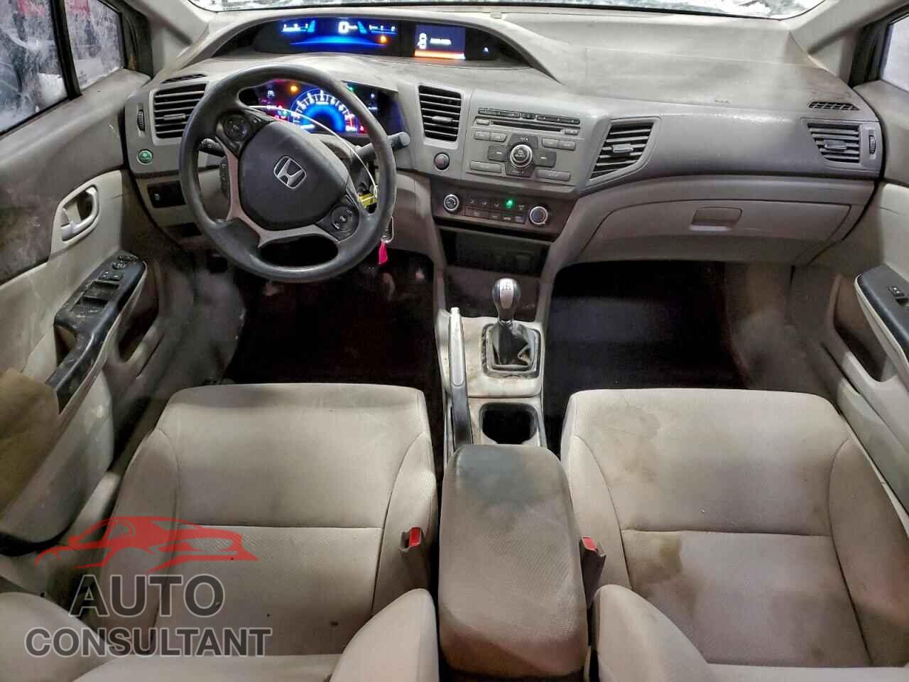 HONDA CIVIC 2012 - 2HGFB2E4XCH033603