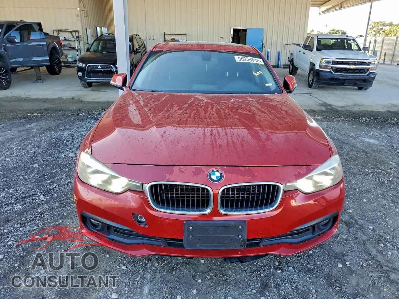 BMW 3 SERIES 2016 - WBA8A3C53GK551656