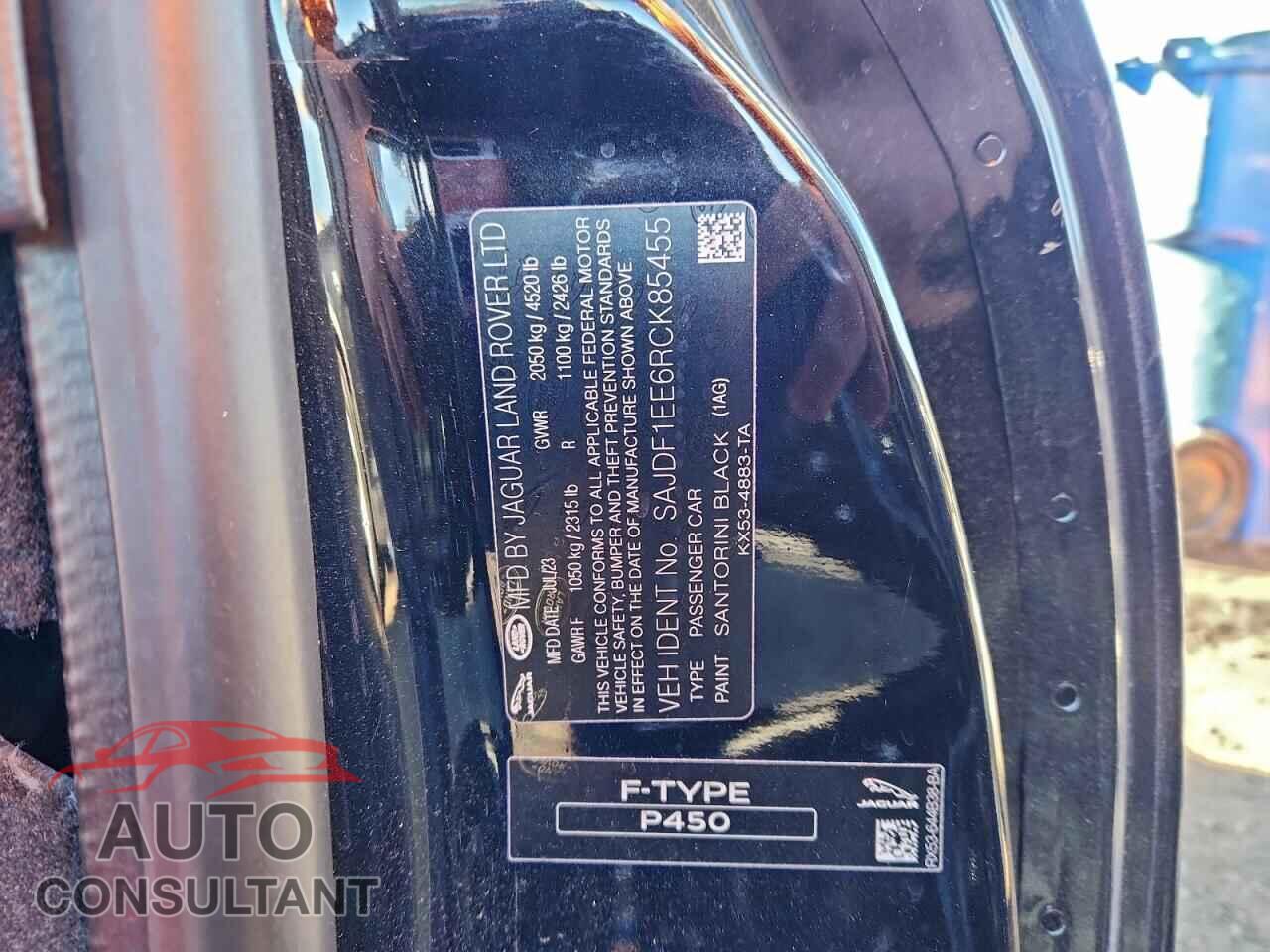 JAGUAR F-TYPE 2024 - SAJDF1EE6RCK85455