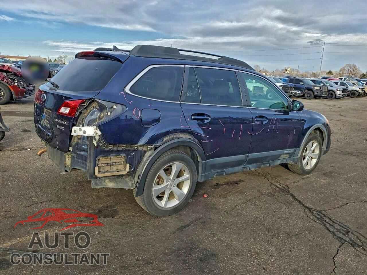 SUBARU OUTBACK 2013 - 4S4BRBKC2D3306358
