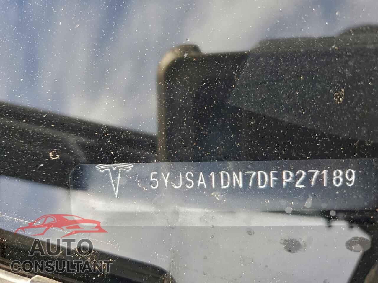 TESLA MODEL S 2013 - 5YJSA1DN7DFP27189