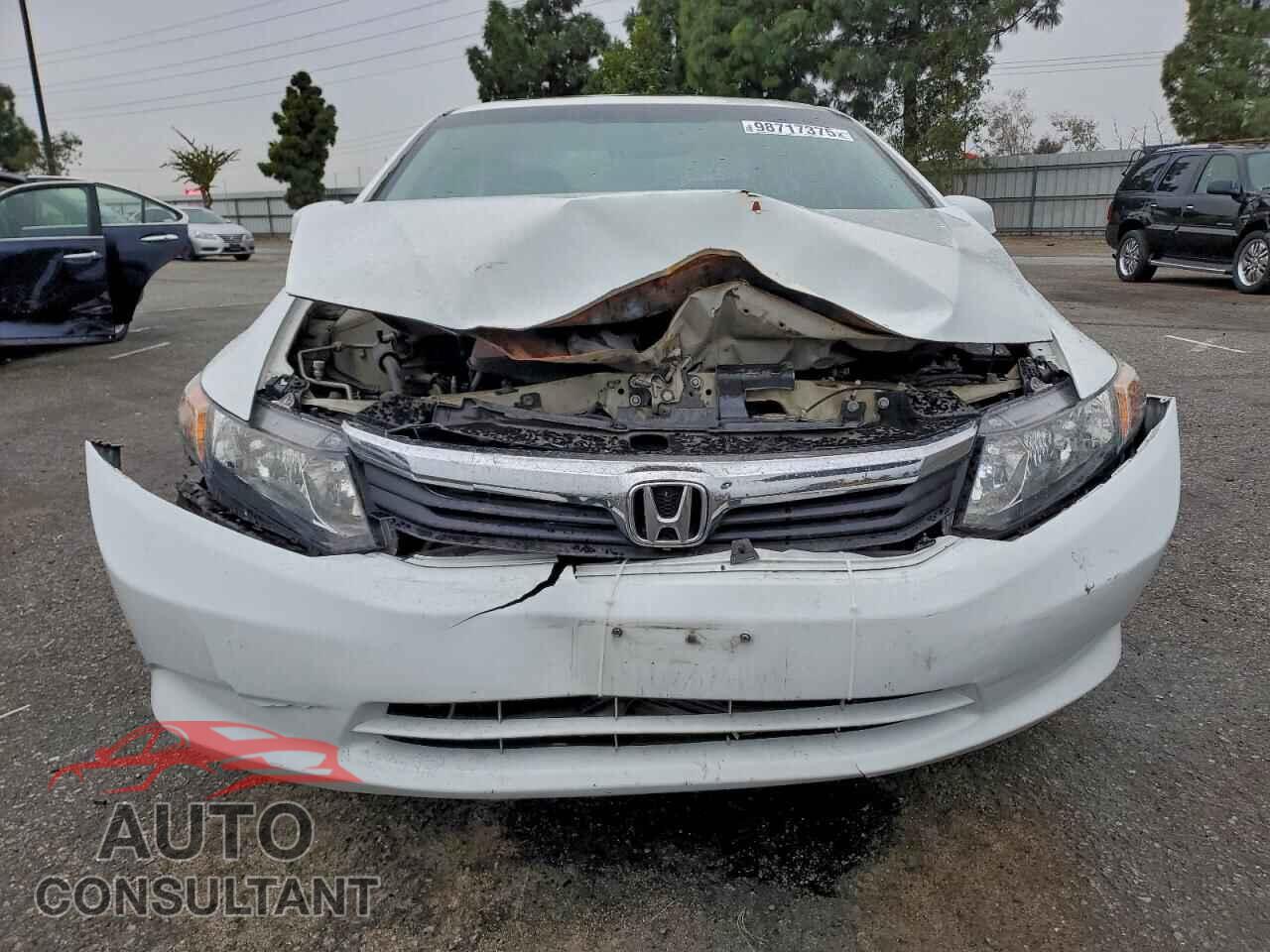 HONDA CIVIC 2012 - 2HGFB2F86CH588954