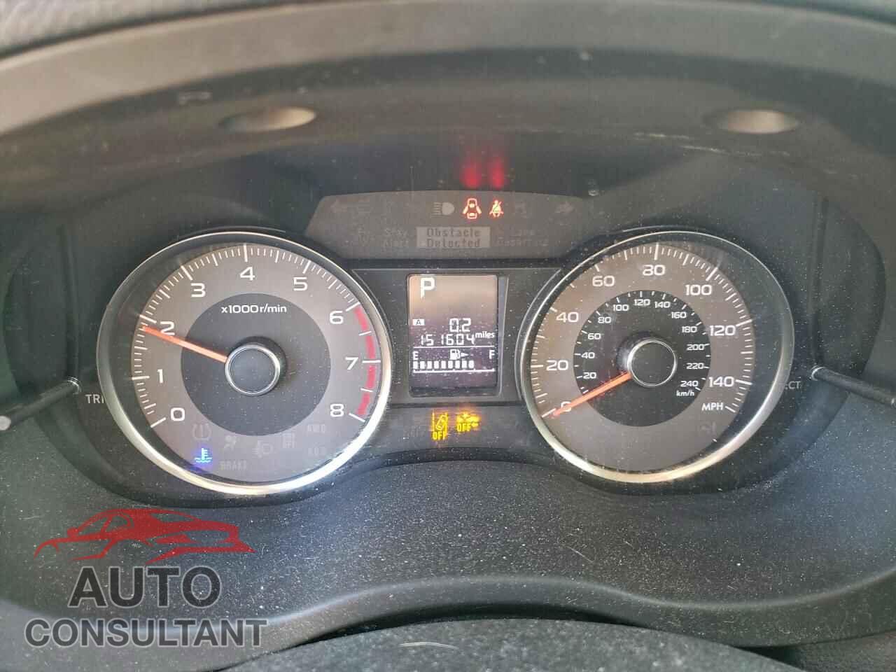 SUBARU FORESTER 2016 - JF2SJAFC8GH539444